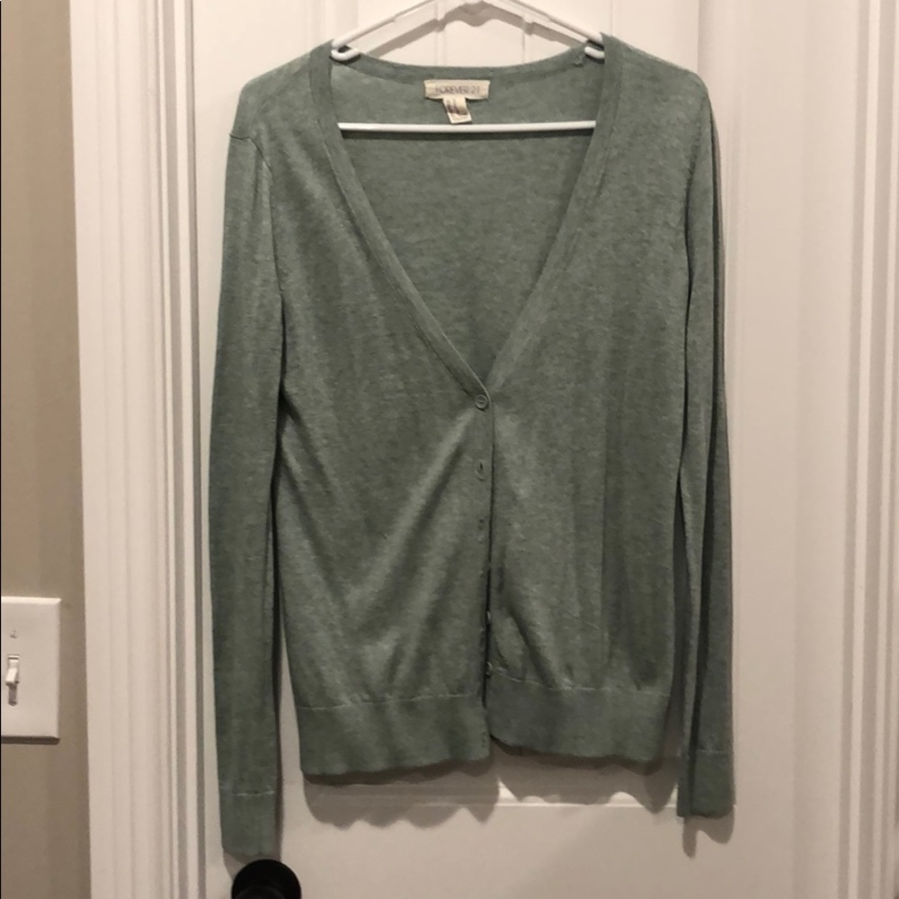 Soft Green Cardigan